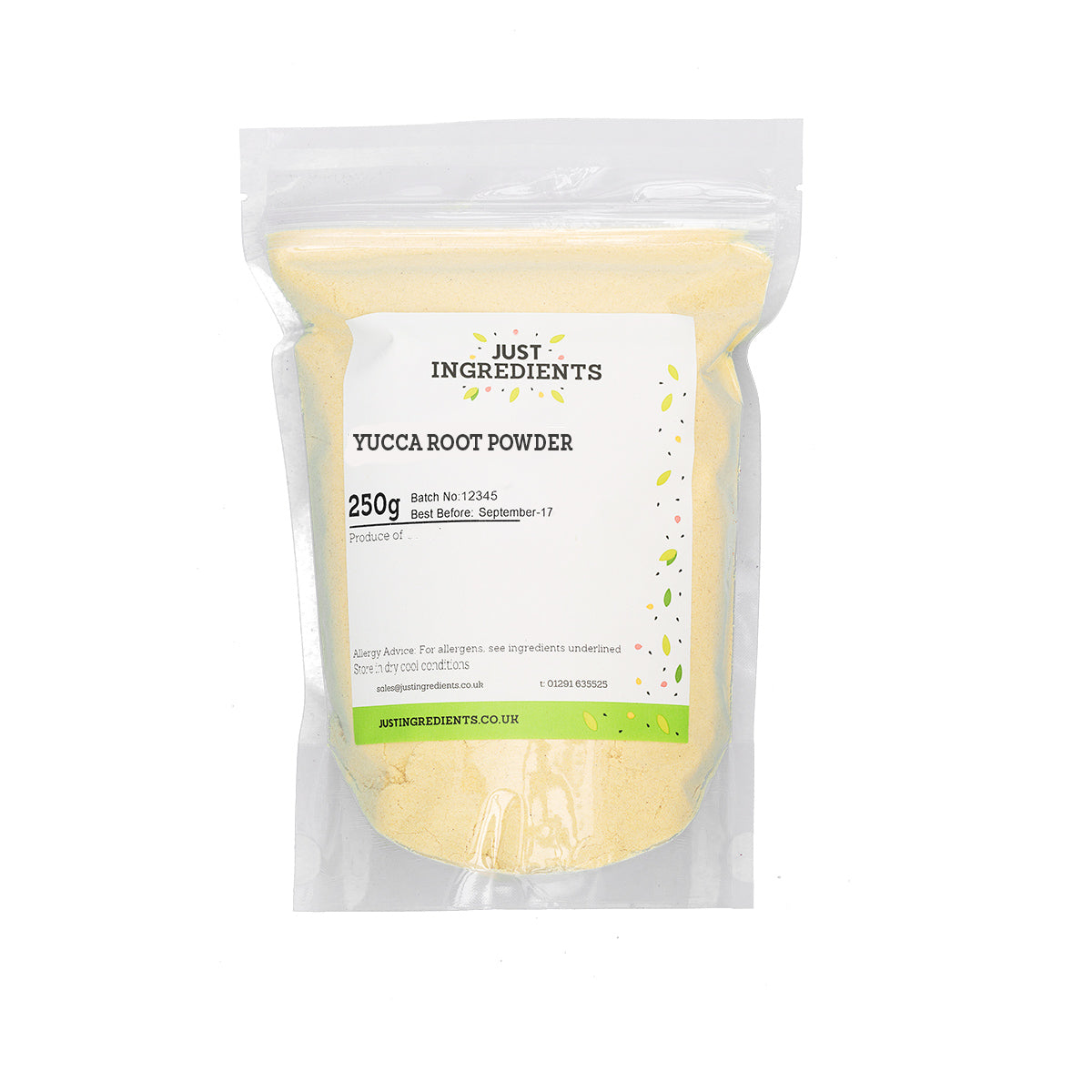 JustIngredients Yucca Root Powder